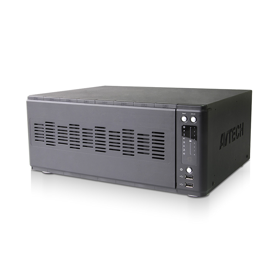 AVH8516|16-канальный 5-х мегапиксельный Real Time IP-видеорегистратор на 8 дисков.