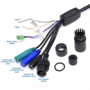 фото.2 AVM3432P|IP видеокамера 3 Мп с ИК подсветкой до 30 метров